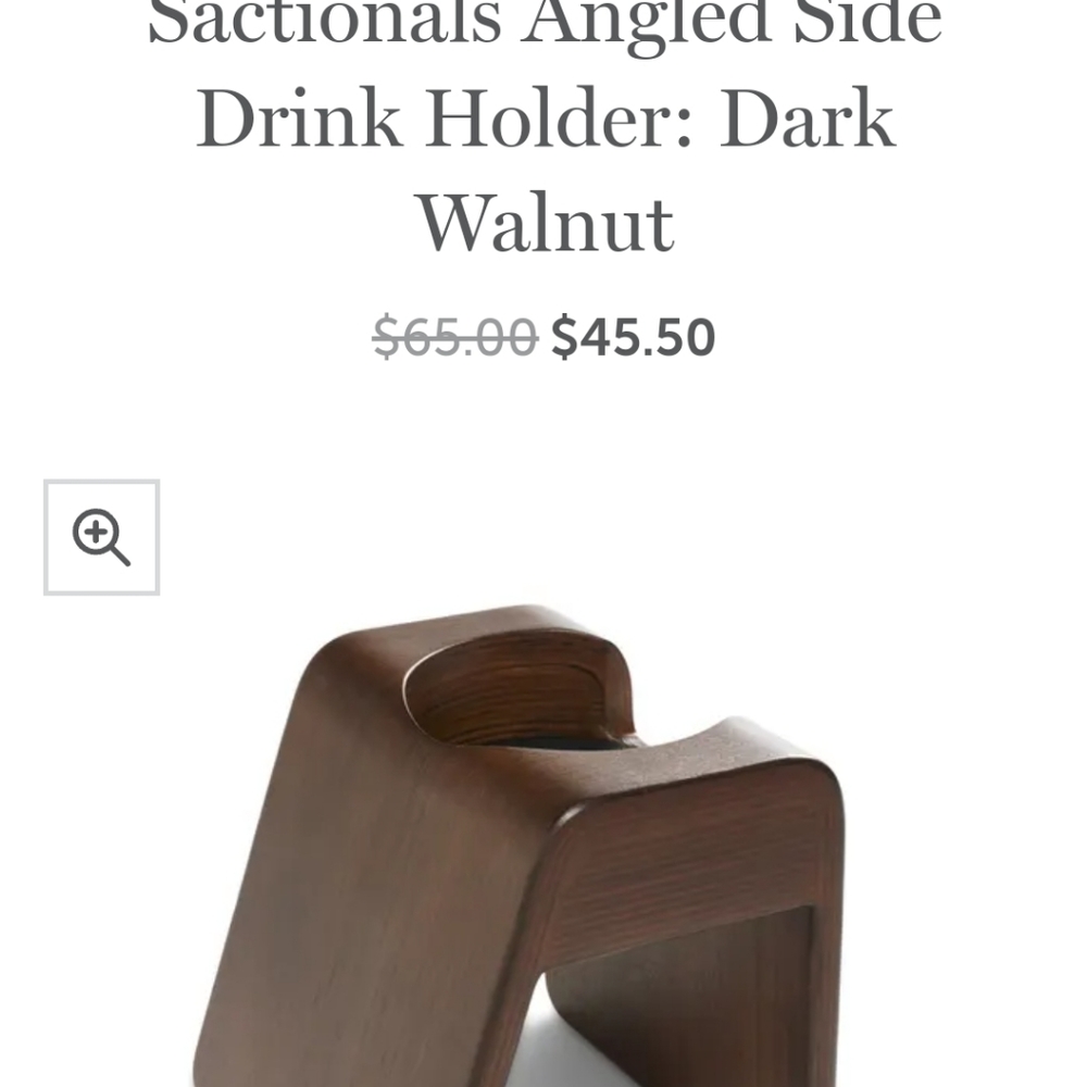 Lovesac Angled Side Holder